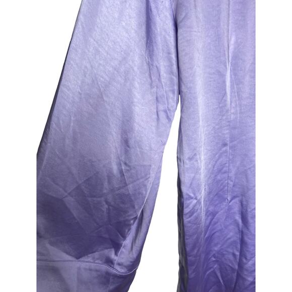 Song of Style Marta Shirt Dress Satin Kimono Sleeve Lavender Fairycore Dainty S - Picture 13 of 15